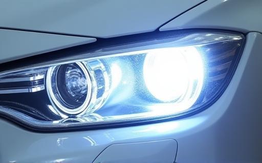 Headlight restored to crystal clarity